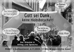 Gott sei Dank, keine Hiobsbotschaft