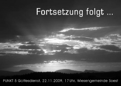 Fortsetzung folgt